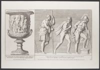 Plate 19 of 'Admiranda Romanarum Antiquitatum ac Veteris Sculpturae Vestigia': Vas Marmoreum Dianae