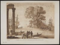 Coast Scene with St Paul Embarking for Rome