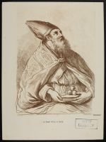Pope with a book