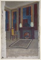 Omega interior, illustration to Fry's 'The Artist as Decorator',  Colour, April 1917