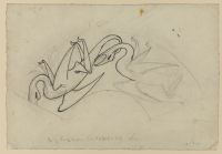Design for lampshade with dragons