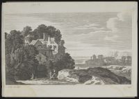 Landscape with figures by a river