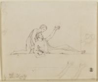 Study for 'Death of Demosthenes'