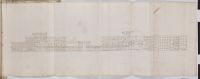 A Sectional Variation of the Elevation of a large urban  residential project