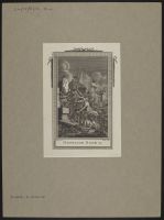 Illustration to 'Henriade' Book 17- Henri IV laying siege to Paris