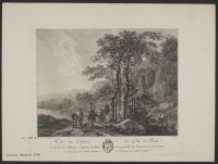 Landscape with figures on a path