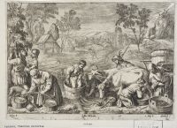 Autumn and Moses Receiving the Ten Commandments