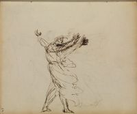 Page of a sketchbook (recto)