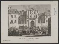 Pillage de la maison de St. Lazare