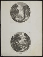 Landscape with trees and figures