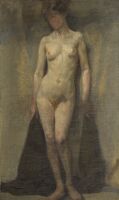 Standing Female Nude (recto)