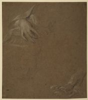 Hand studies for Duchess of Cleveland