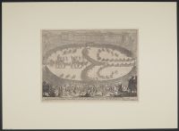 General view of the fête of the war of beauty (vue d'ensemble de  la fête)