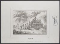 Landscape with women carrying baskets