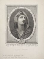The Virgin Mary with veil