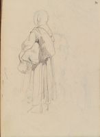 Standing woman (recto)