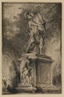 Statue in the Tuileries Gardens of Aeneas and Anchises