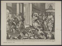 Christ driving the money-changers from the Temple
