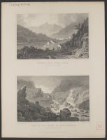 Snowdon, from Capel Gurig / Fall of the Ogwen, in Nant Frangon