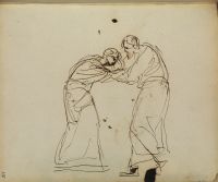 Page of a sketchbook (recto)