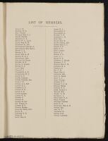 List of Members