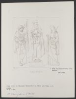 Three Saints - Roch, Anthony Abbot and Lucy
