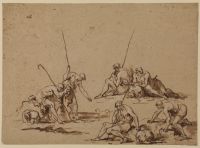 Shepherds resting