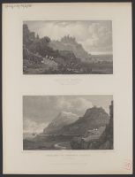 Harlech Castle / Remains of Dyserth Castle