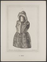 A corcelet or suit of bright harquebuss armour from the tower, the head-piece a morion