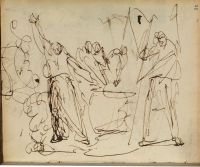 Page of a sketchbook (recto)
