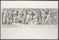 Plate 55 of 'Admiranda Romanarum Antiquitatum ac Veteris Sculpturae Vestigia': Proserpina Nova Nupta/Cereris Luctus