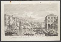 Prospectus a Substructionibus Rivoalti ad Aedes Civranorum (View from Rialto Bridge towards Palazzo Civran)