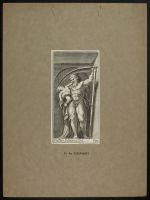 Façade of the Palazzo Milesi: Saturn devouring his son
