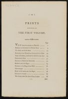 Index of illustrations for A Picturesque Tour through Holland,  Brabant, and Part of France, Made in the Autumn of 1789 Volume 1