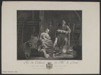 Family in a rustic interior