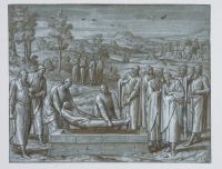 Abraham burying Sarah