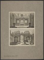 Plate 52: Two scenes of ornamental painting out-of-doors
