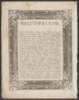 Dedication page, Theatrum Artis Pictoriae