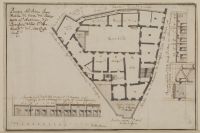 Plan of the ground floor of the Palazzo Scapucci, Rome