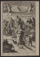 Saint Philip baptizes the Enuch