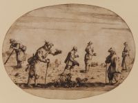 Group of beggars