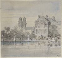 View of Paris, with St. Sulpice and part of the Luxembourg Palace