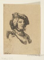 Bust of a man with a cap 