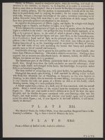 Text for drawing manual. Description of the Plates, page 5 of 5