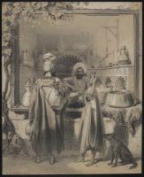 Teyat (oilman), his Shop and Customers at Cairo
