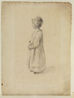 Standing figure of a young boy
