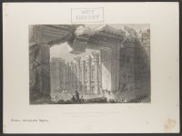 Interior of the Great Temple at Balbec