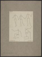 Plate 6: Diagrams for instruction in 'the graceful motion of the members'
