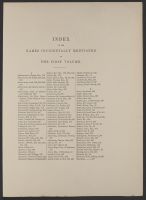 Index to names (1 of 6)