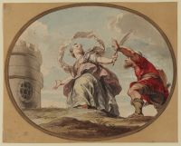 The Flight of Saint Barbara